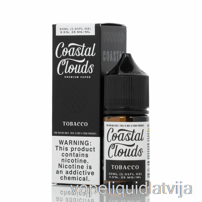 Tabaka - Piekrastes Mākoņi Co. - 30 Ml 35 Mg Vape šķidruma